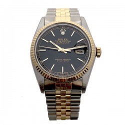Pre Owned Rolex DateJust 36mm Steel with 18k Yellow Gold Bezel and Jubilee Bracelet